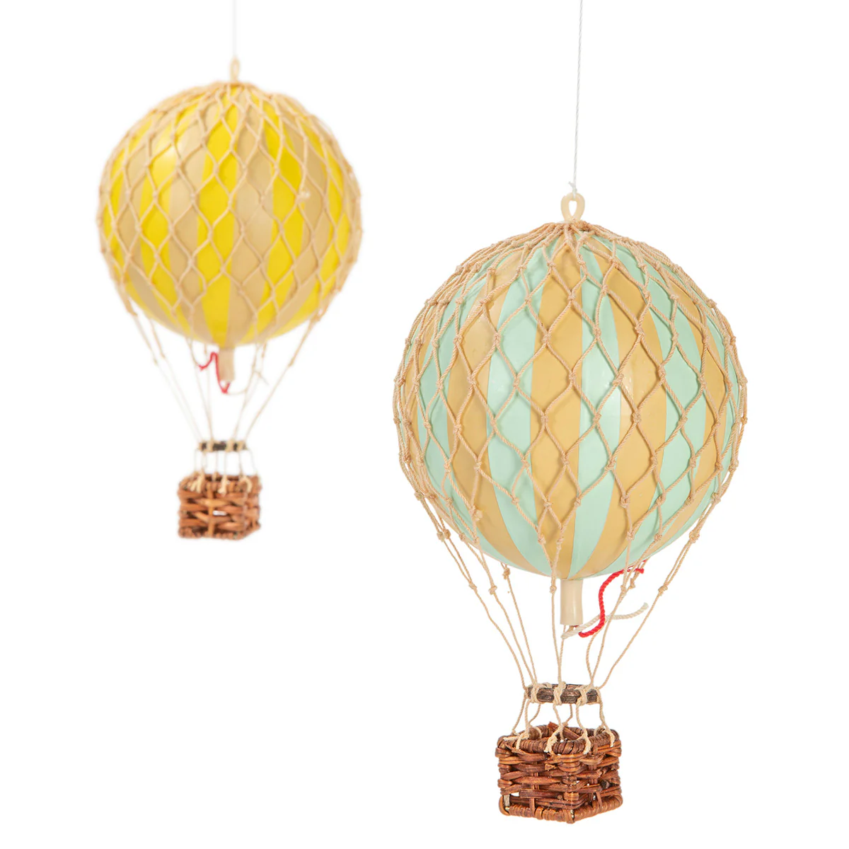 Authentic Models - Hot Air Balloon Mobile, Pastel Rainbow - Image 3