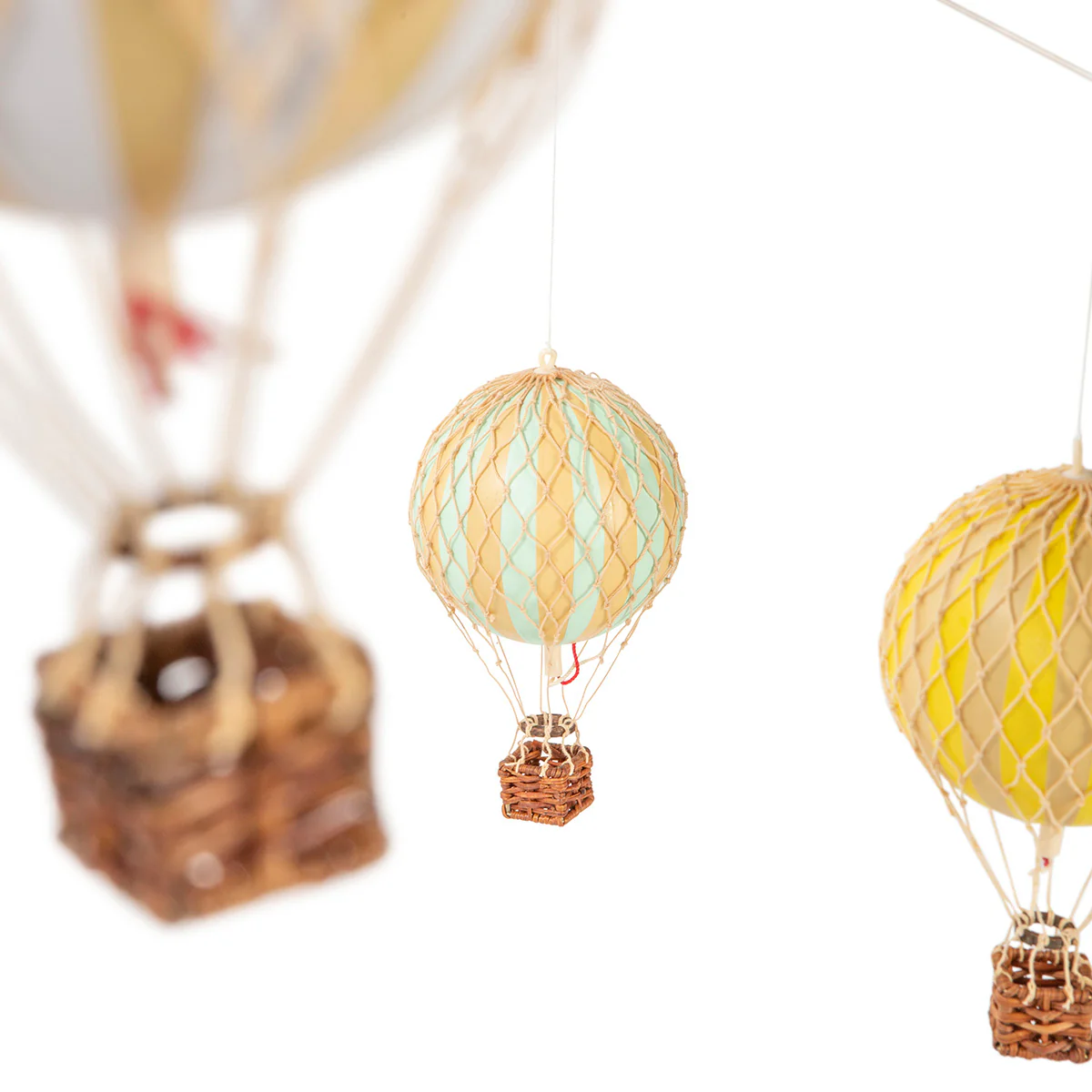 Authentic Models - Hot Air Balloon Mobile, Pastel Rainbow - Image 5