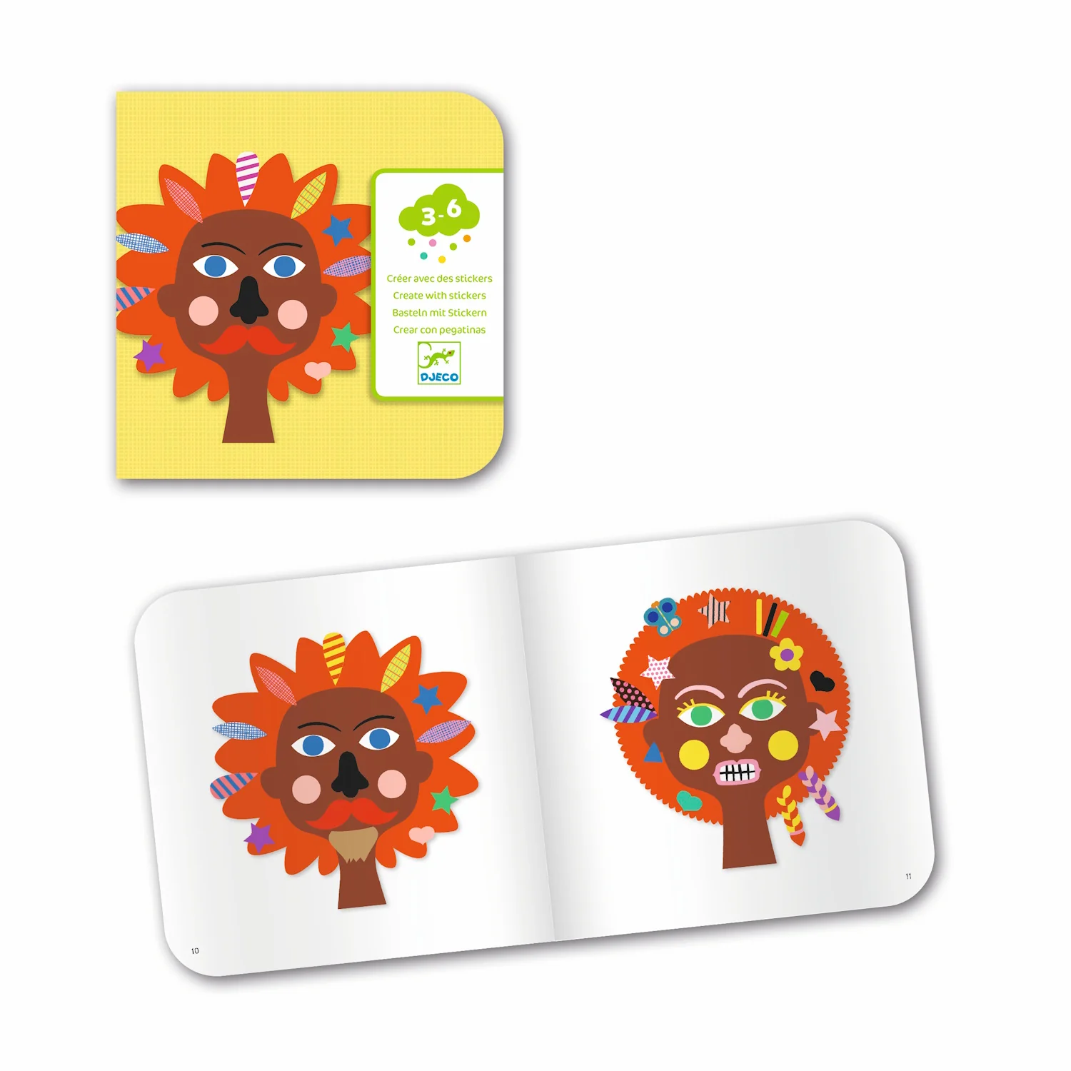 Djeco Paper - Hairdresser Fun! - Image 4