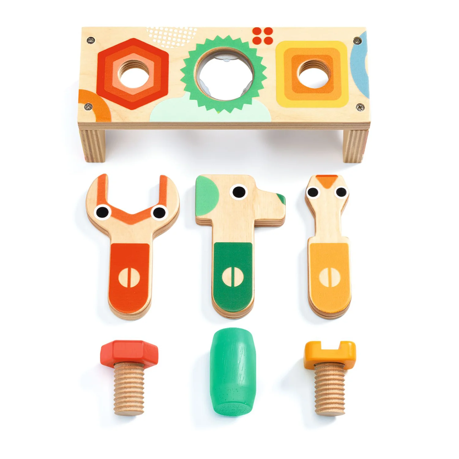 Djeco First Tool Bench - Bricolou - Image 3