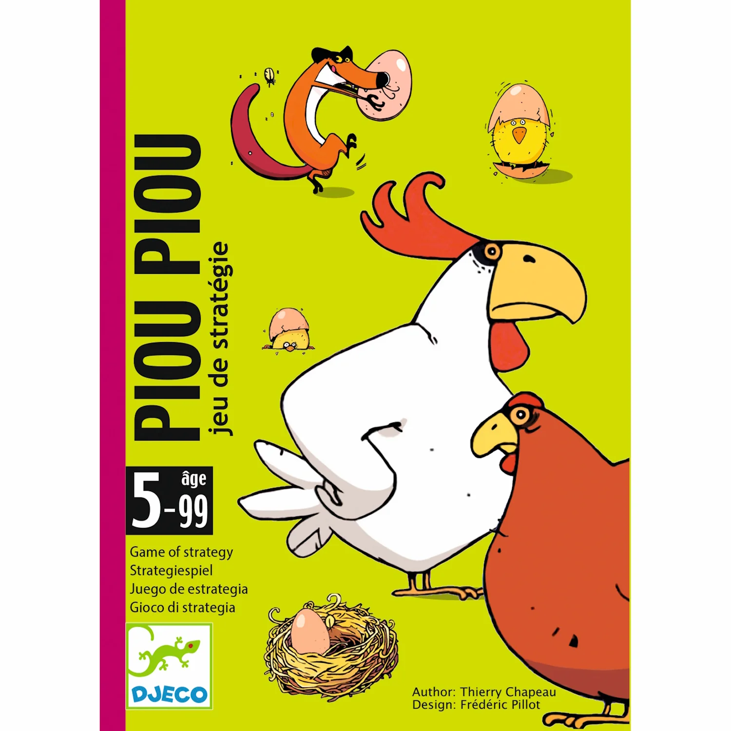 Djeco Piou Piou Card Game - Image 3
