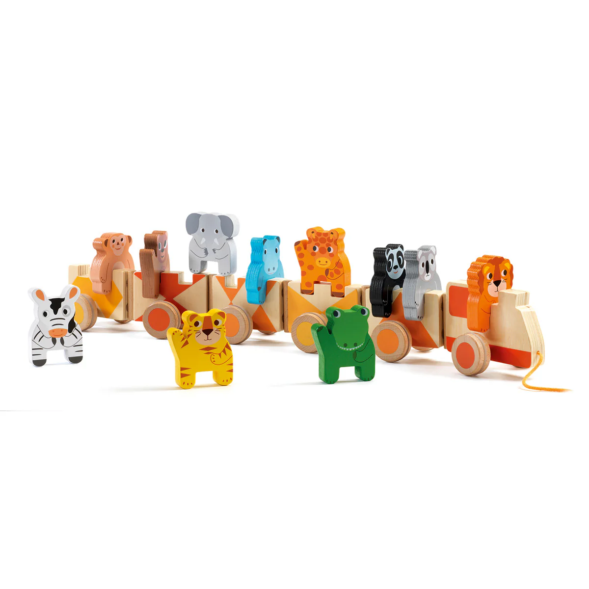 Djeco Wooden Toys - Trainimo Jungle - Image 3