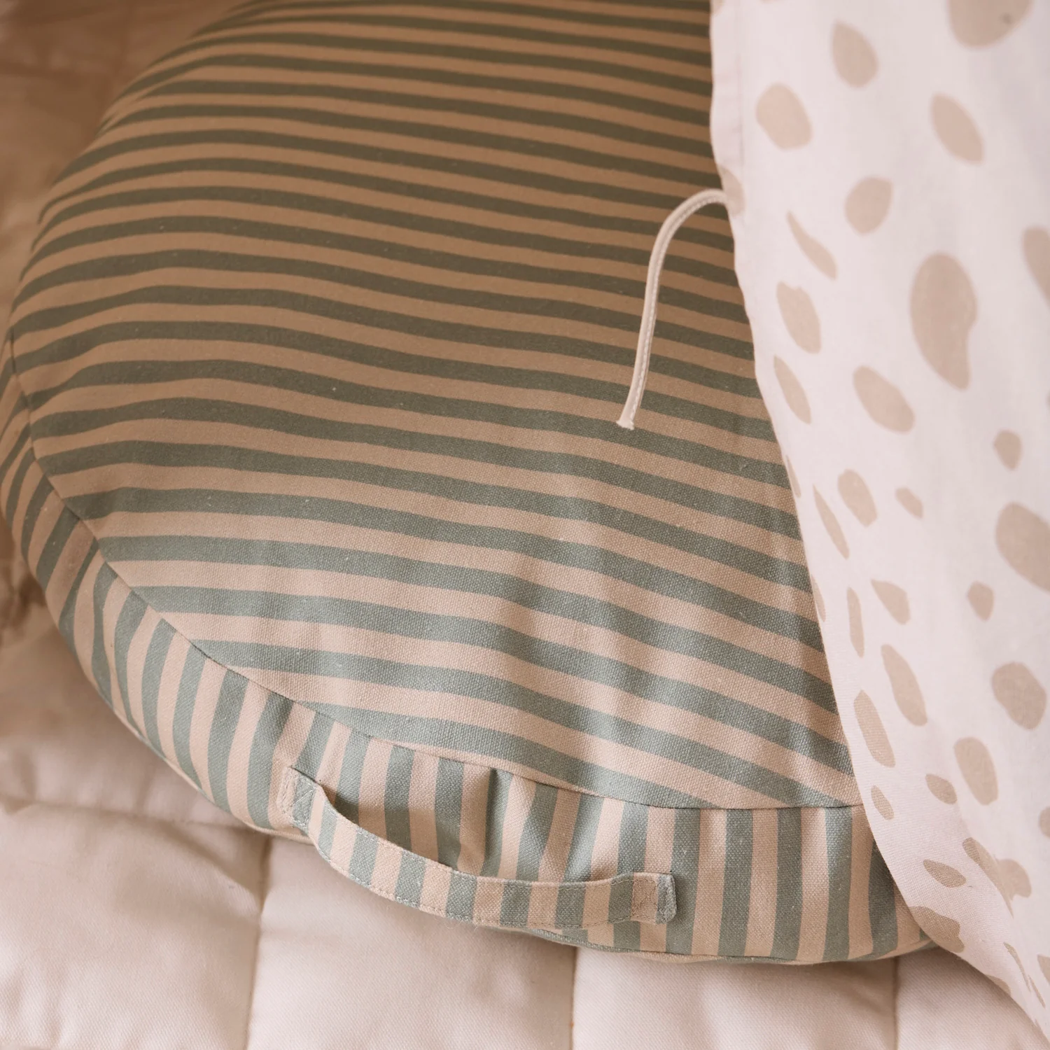 Kids Concept Floor Cushion 60cm - Stripe - Image 6