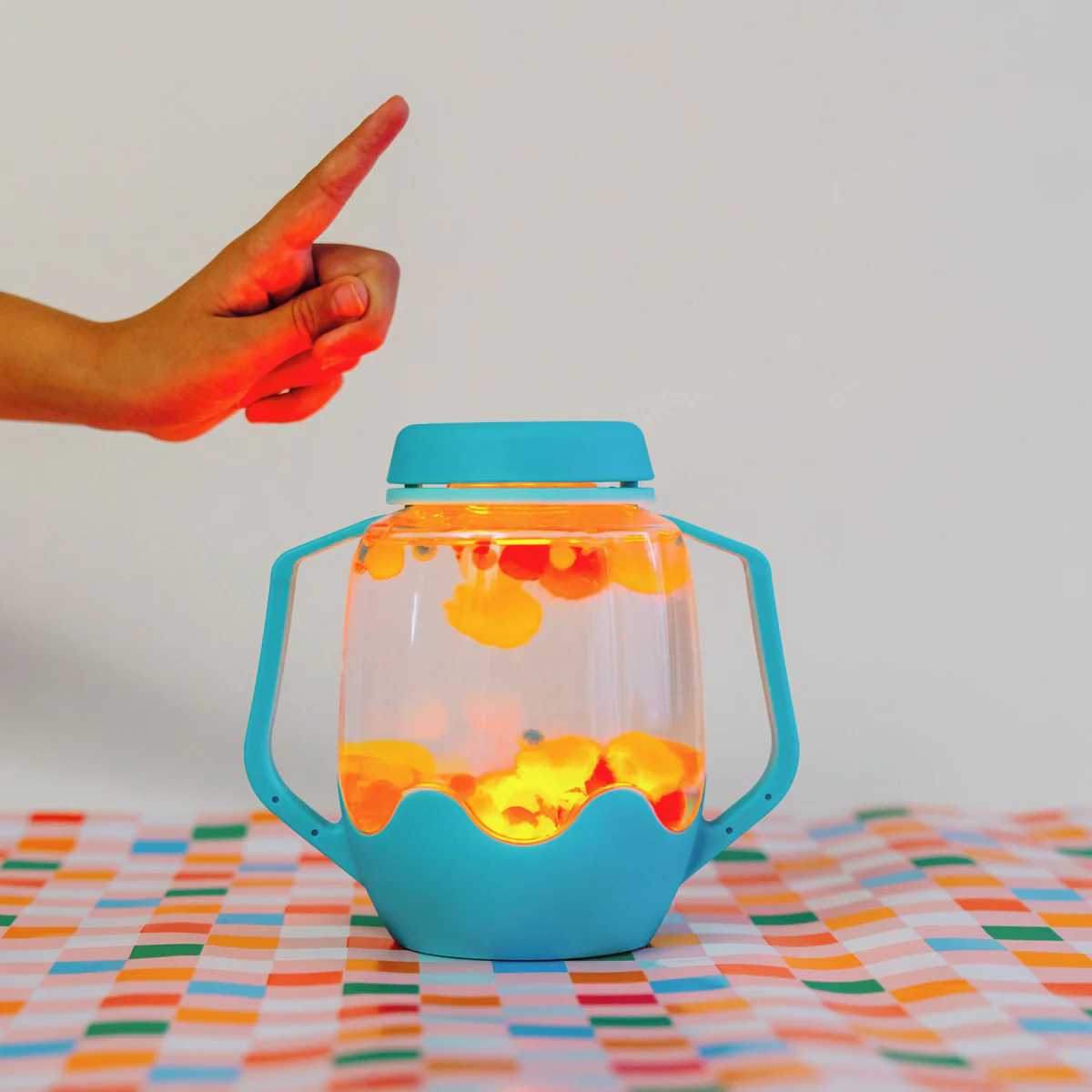 Glo Pals Sensory Jar - Blue - Image 3