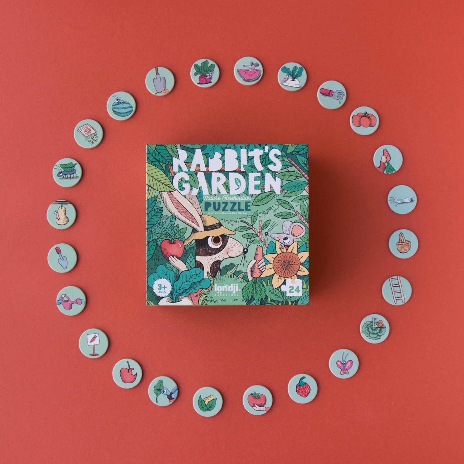 Londji Puzzle - Rabbit's Garden - Image 10