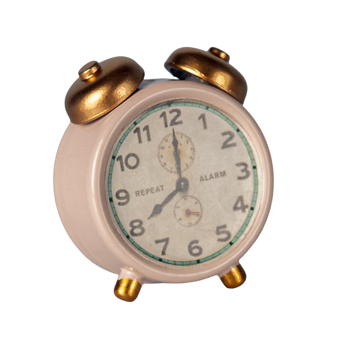 Maileg Alarm clock, Mouse - Powder - Image 2