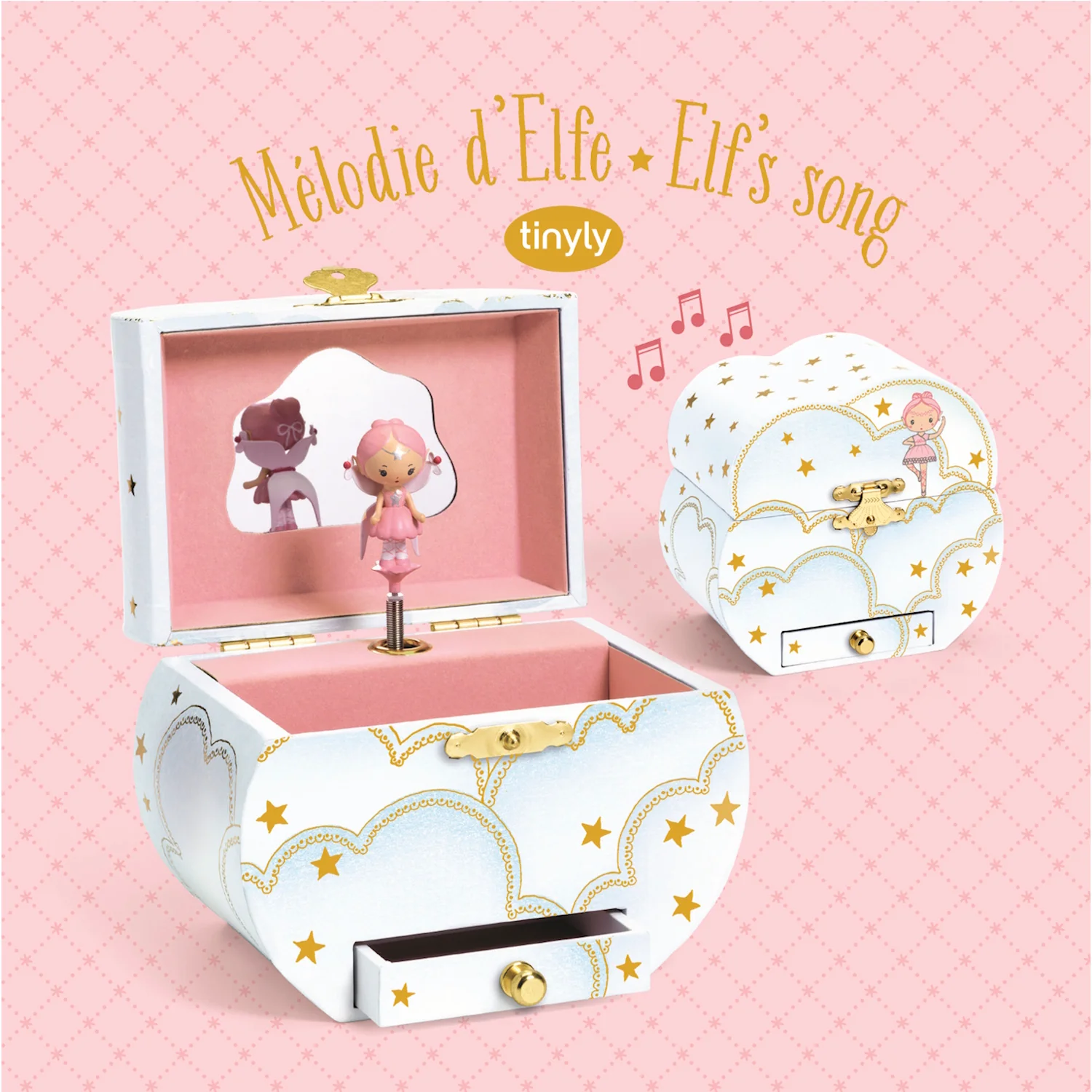 Djeco Jewellery Box - Tinyly Elfe's Song - Image 5