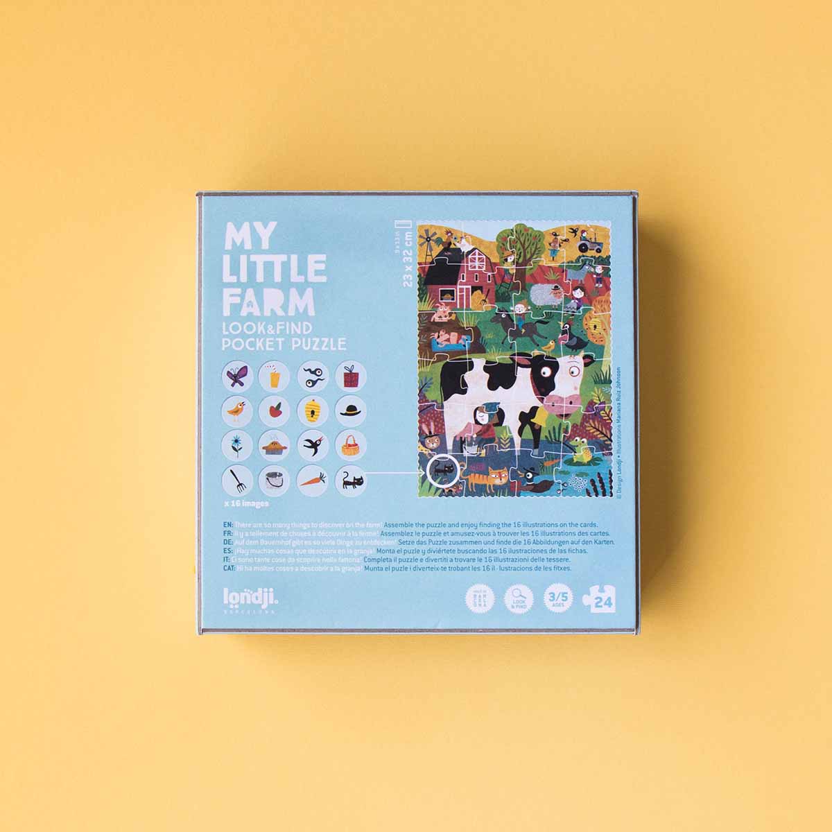 My Little Farm Pocket Puzzle - Londji - Image 8