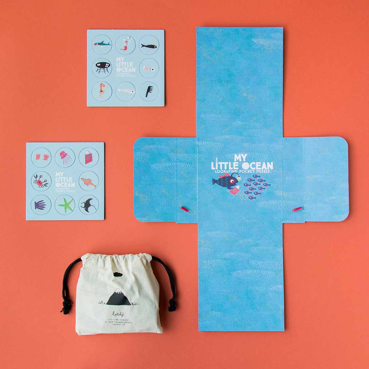 My Little Ocean Pocket Puzzle - Londji - Image 5