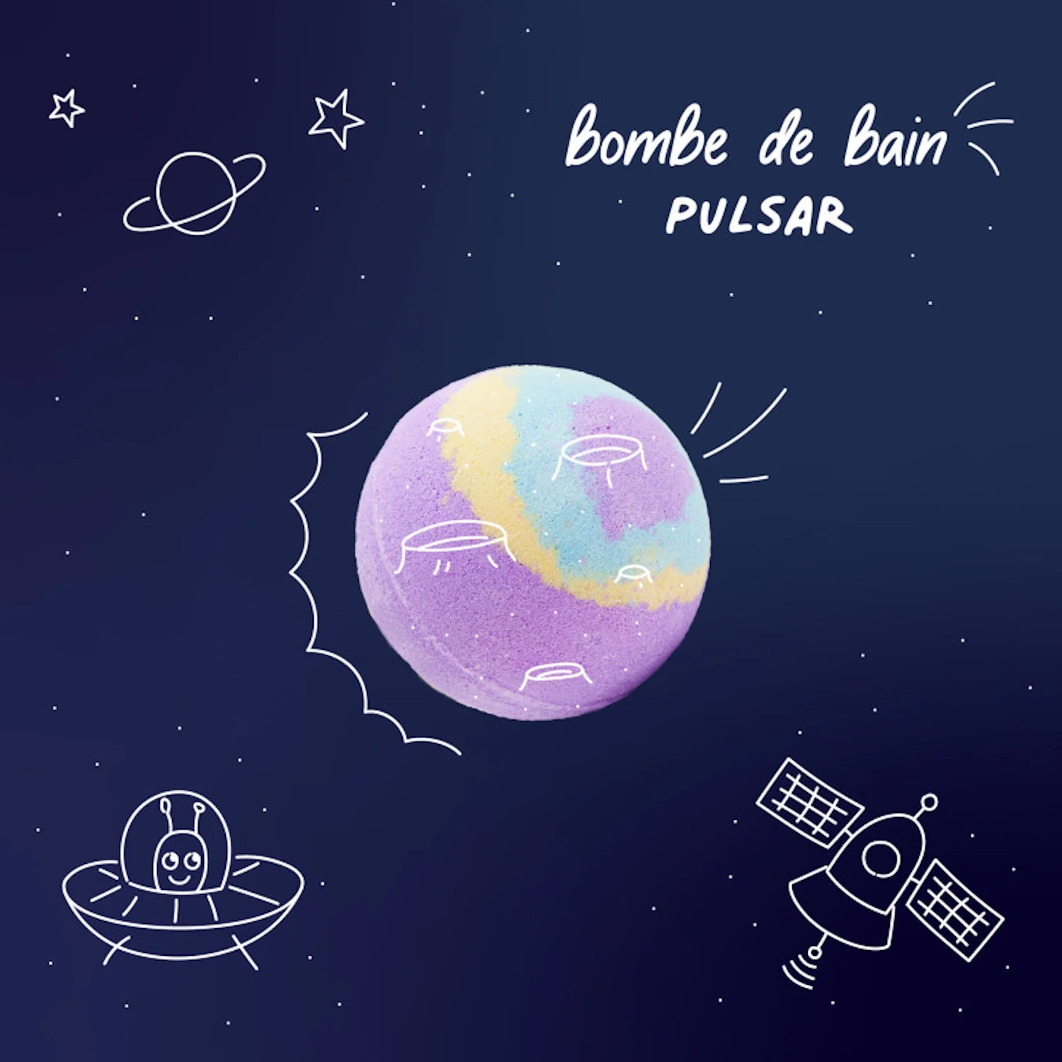 Nailmatic Bath Bomb - Pulsar - Image 3