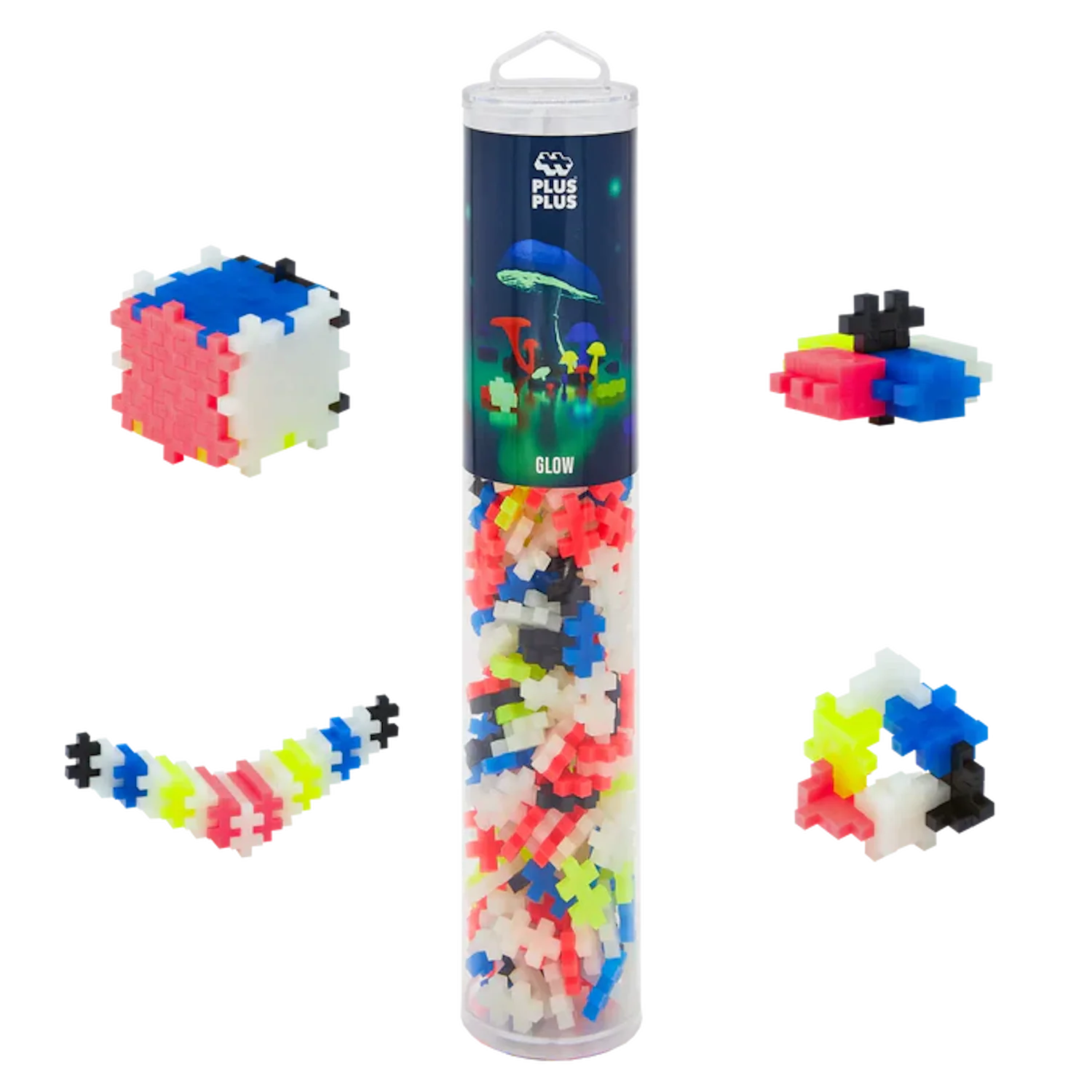Plus Plus Tube 240 - Glow Mix - Image 5