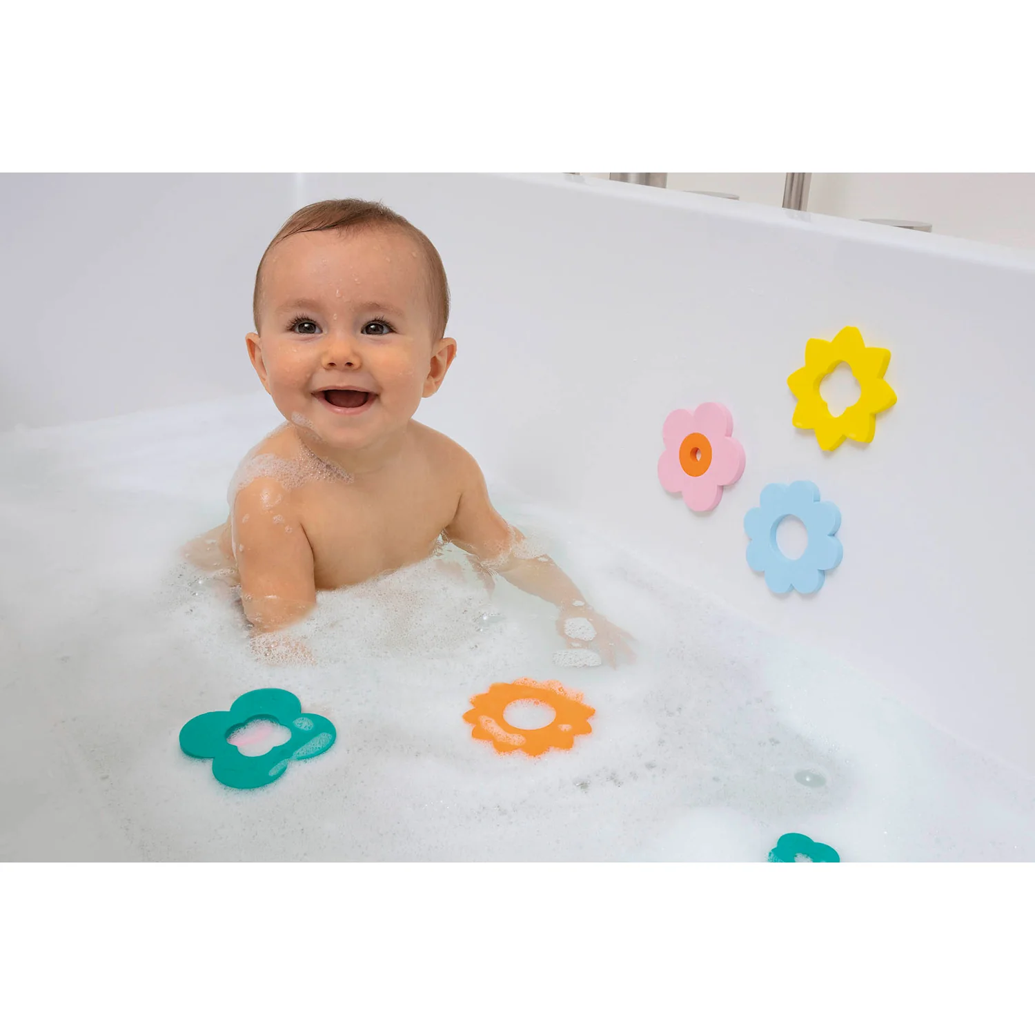 Quut Bath Toy Puzzle - Flower Power - Image 4