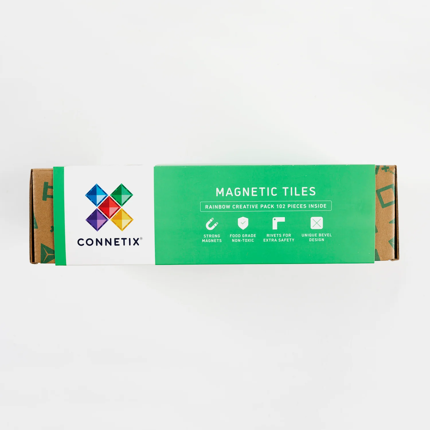 CONNETIX Magnetic Tiles RAINBOW Creative Pack 102 pcs. - Image 16