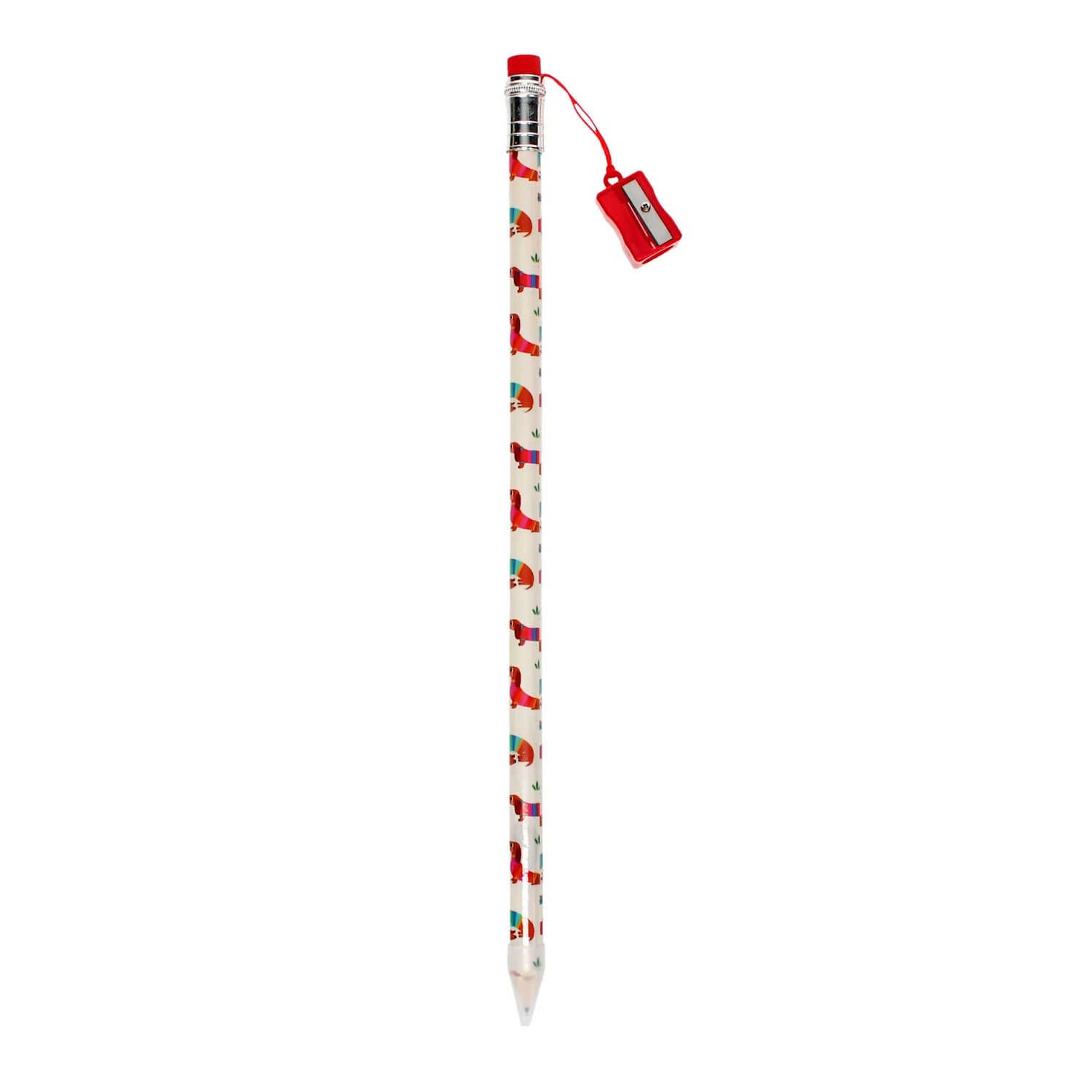 Rex London Jumbo pencil with sharpener - Sunny Sausage Dog - Image 3