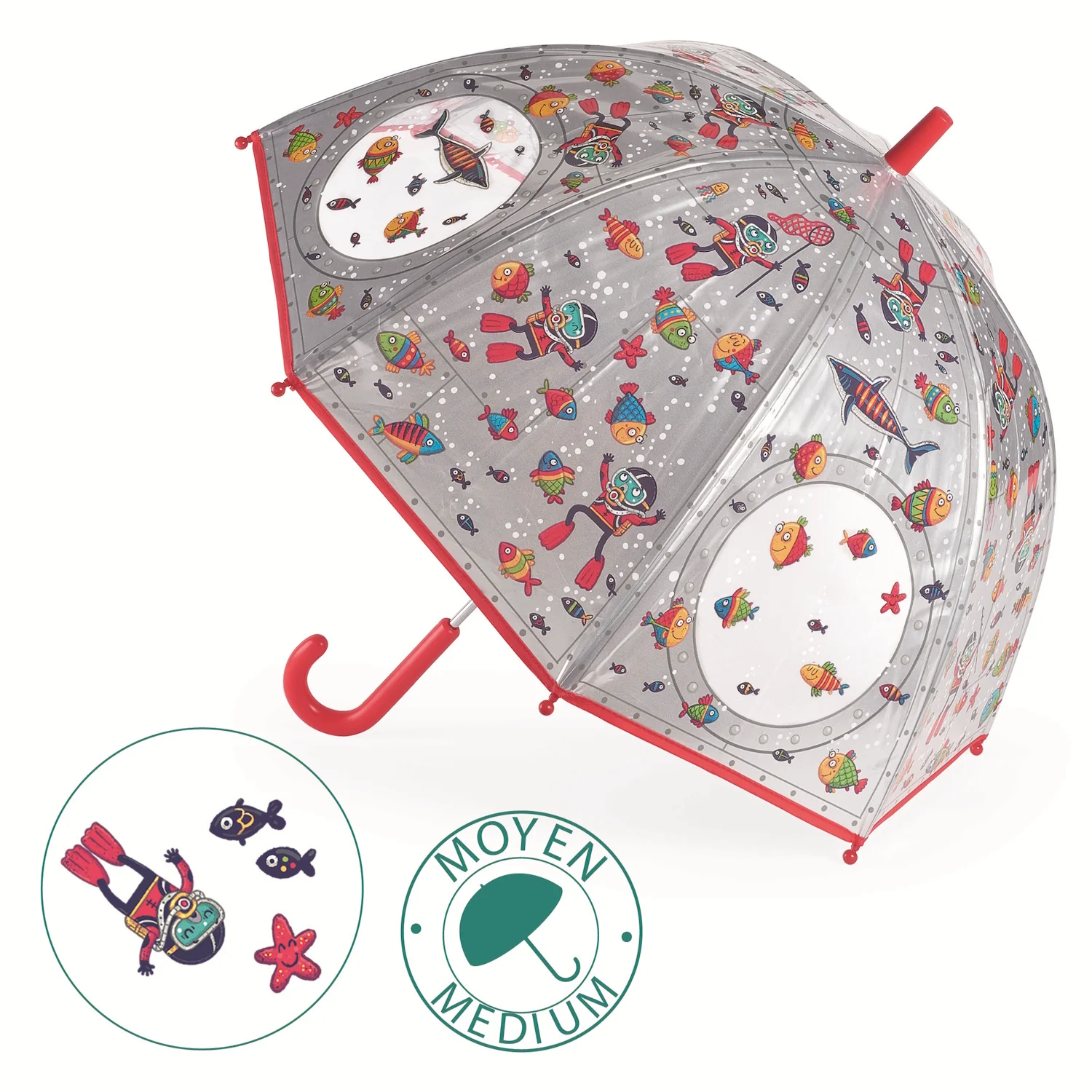 Djeco Outdoor - Umbrella Submarine - Image 2