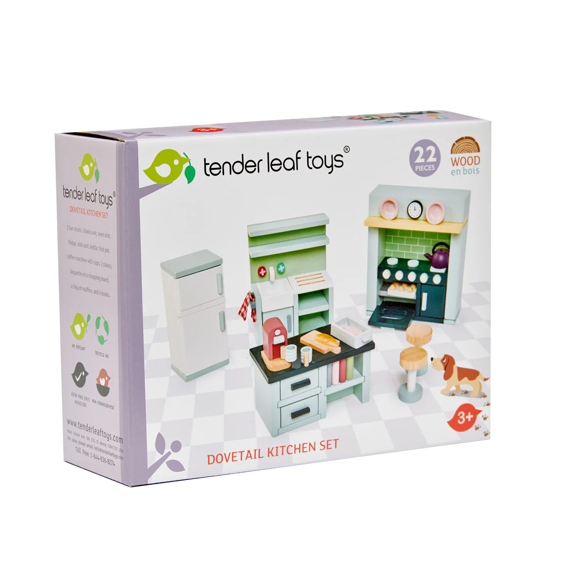 Tender Leaf Dovetail Kitchen Set - Image 3