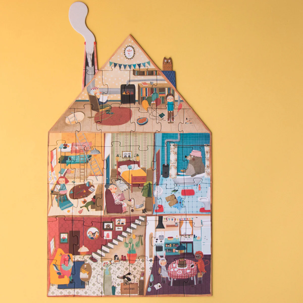 Welcome to My Home Puzzle - Londji - Image 4