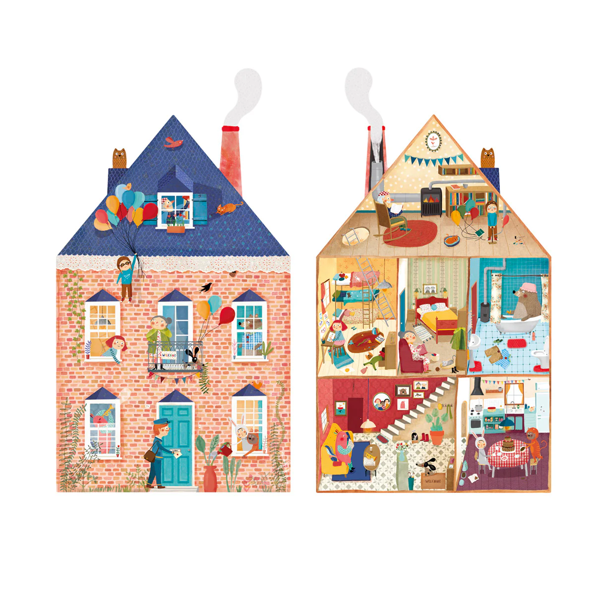 Welcome to My Home Puzzle - Londji - Image 8